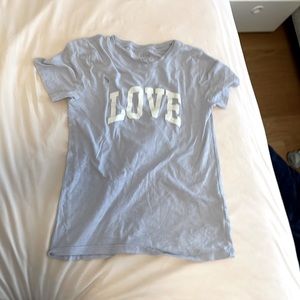Womens j crew love graphic tee